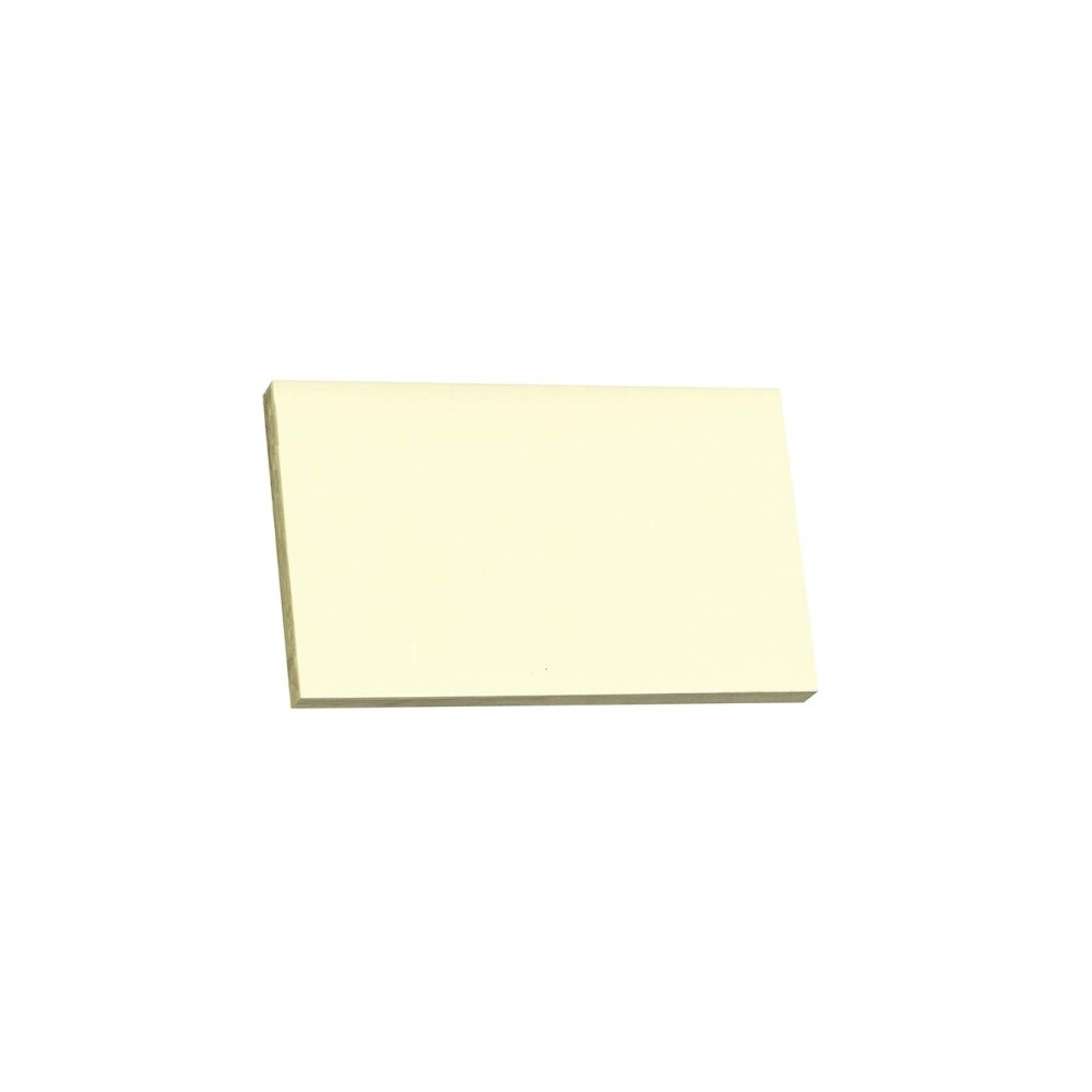 Produktbild för Anteckningsblock Q-line Stick'N gul 76x127 mm 100 blad 12 st...