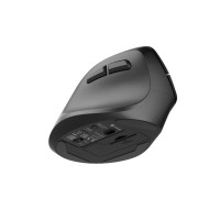 Produktbild för Natec CRAKE 2 - vertikal mus - Bluetooth 5.0, 2.4 GHz - svart