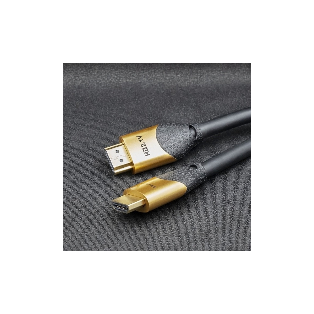 Produktbild för Qoltec GOLD - HDMI-kabel med Ethernet - 5 m