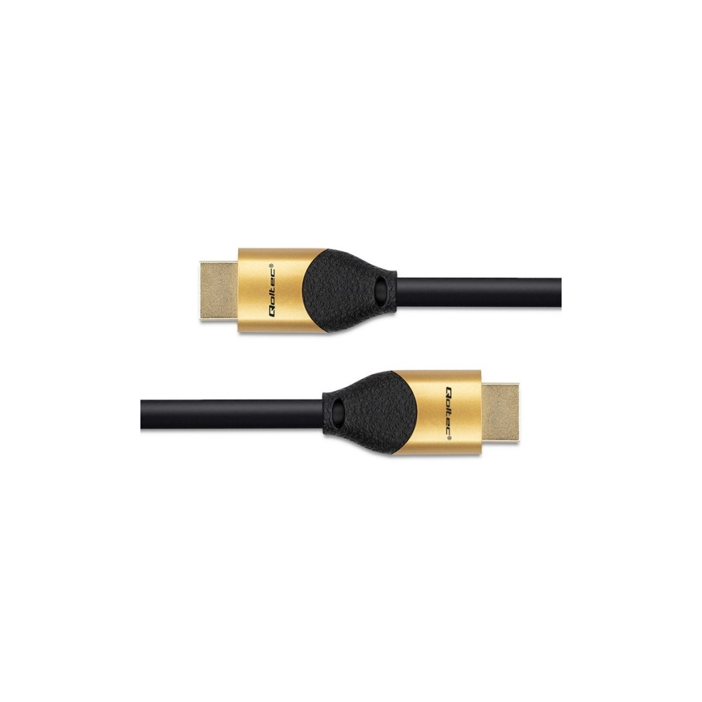 Produktbild för Qoltec GOLD - HDMI-kabel med Ethernet - 5 m