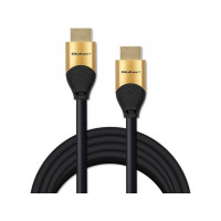 Produktbild för Qoltec GOLD - HDMI-kabel med Ethernet - 5 m