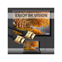 Produktbild för Qoltec GOLD - HDMI-kabel med Ethernet - 5 m