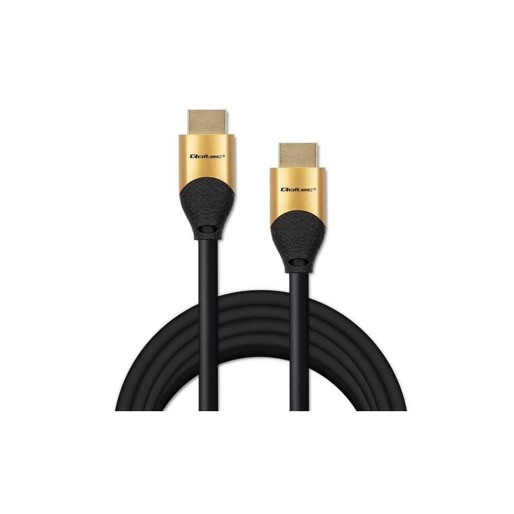 Produktbild för Qoltec GOLD - HDMI-kabel med Ethernet - 5 m