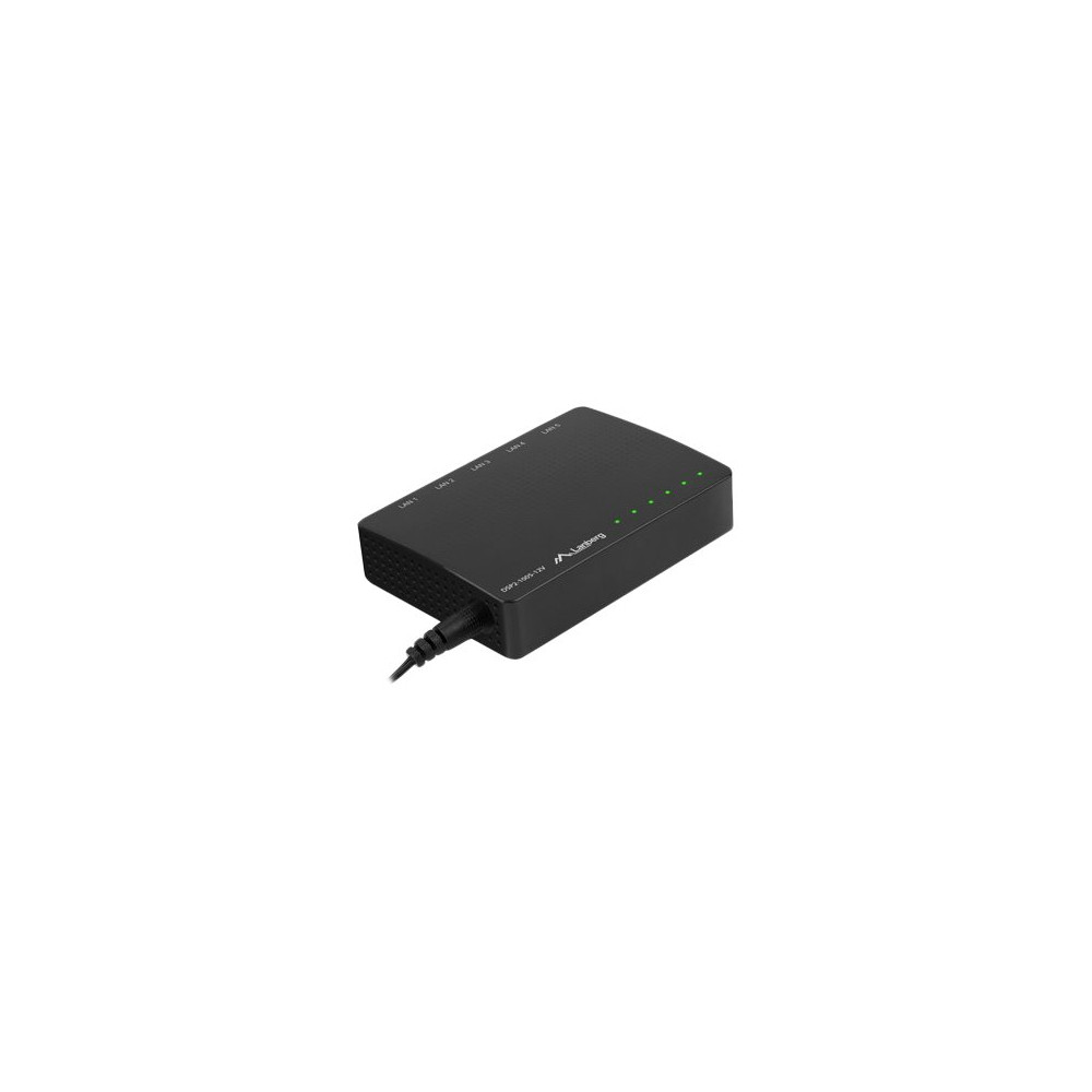 Produktbild för Lanberg DSP2-1005-12V - switch - 5 portar - ohanterad