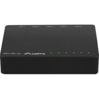 Produktbild för Lanberg DSP2-1005-12V - switch - 5 portar - ohanterad