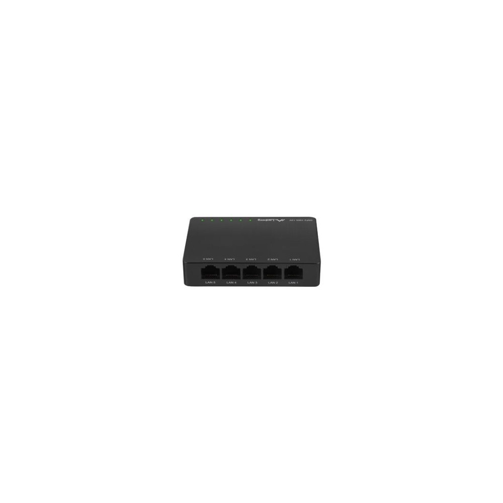 Produktbild för Lanberg DSP2-1005-12V - switch - 5 portar - ohanterad
