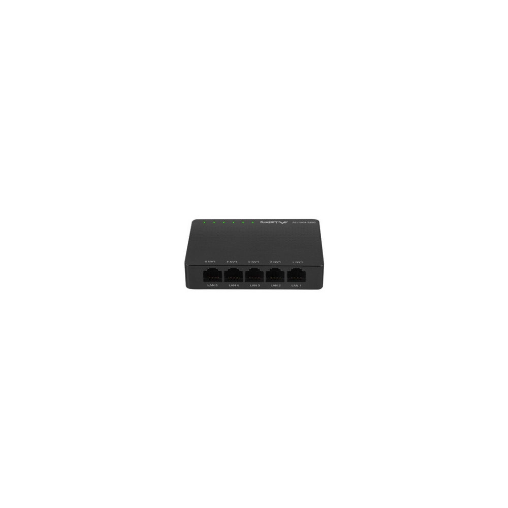 Produktbild för Lanberg DSP2-1005-12V - switch - 5 portar - ohanterad