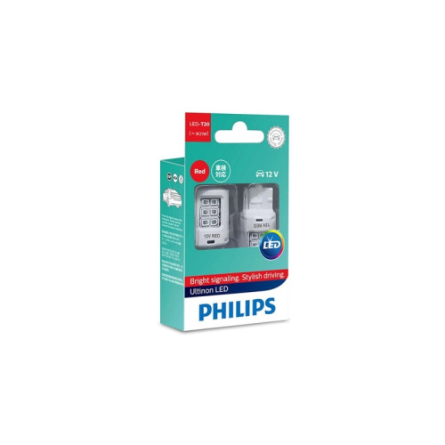 Philips HUE Philips Ultinon LED W21W röd 12V
