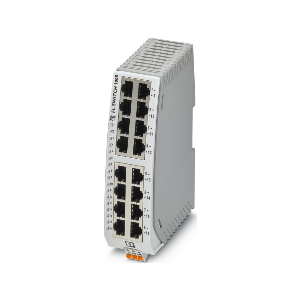 Produktbild för Phoenix FL SWITCH 1016N industriell Ethernet-switch (1085255...