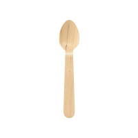 Produktbild för Bestick Duni teskedar vaxbehandlade 11 cm, förpackning 100 s...