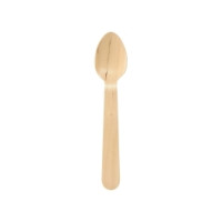 Produktbild för Bestick Duni teskedar vaxbehandlade 11 cm, förpackning 100 s...