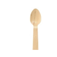 Produktbild för Bestick Duni teskedar vaxbehandlade 11 cm, förpackning 100 s...