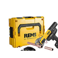 Produktbild för REMS Kompakt 14,4 V batteripress för Ø 10–40 mm. Vridbar käk...