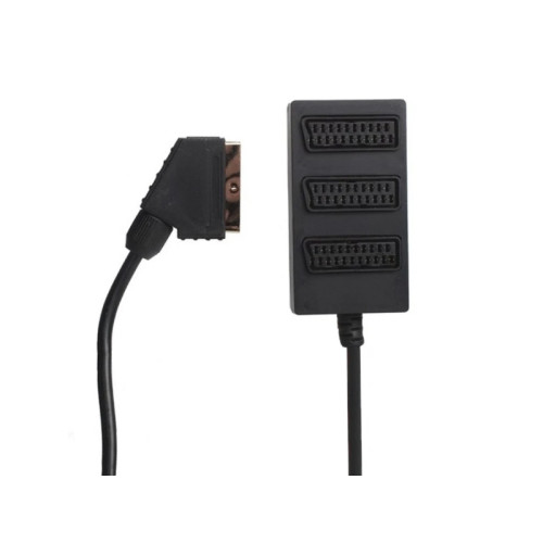 SINOX Sinox 3-vägs SCART-splitter 0,5 m