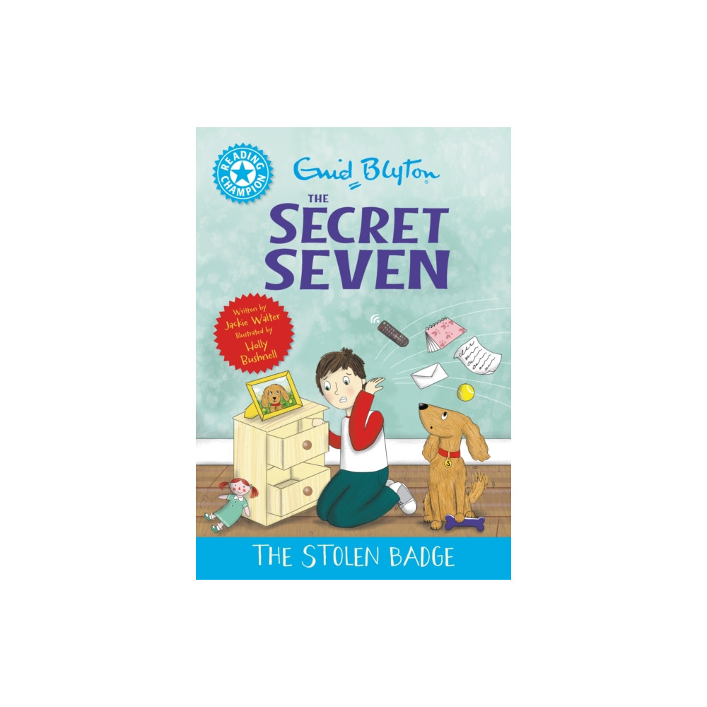 Produktbild för Reading Champion: The Secret Seven: The Stolen Badge (häftad, eng)