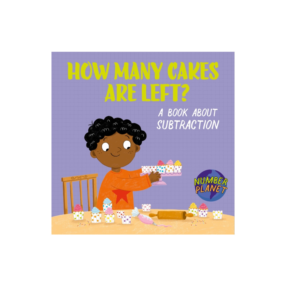 Produktbild för Number Planet: How Many Cakes are Left? (inbunden, eng)