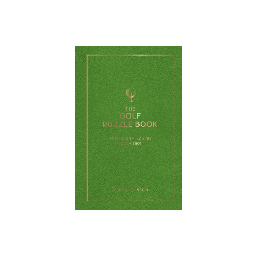Produktbild för The Golf Puzzle Book (inbunden, eng)