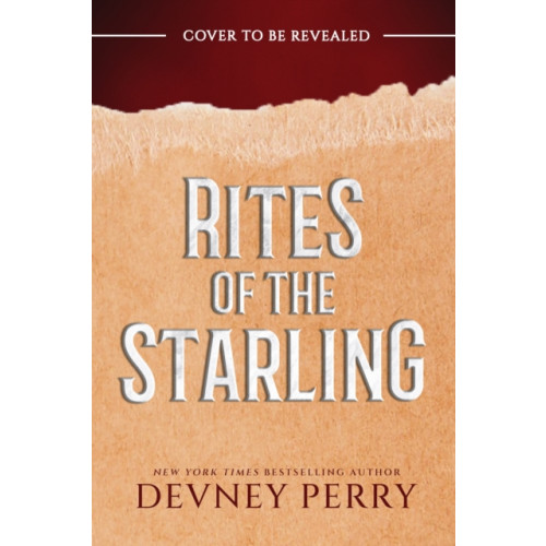 Penguin books ltd Rites of the Starling (inbunden, eng)
