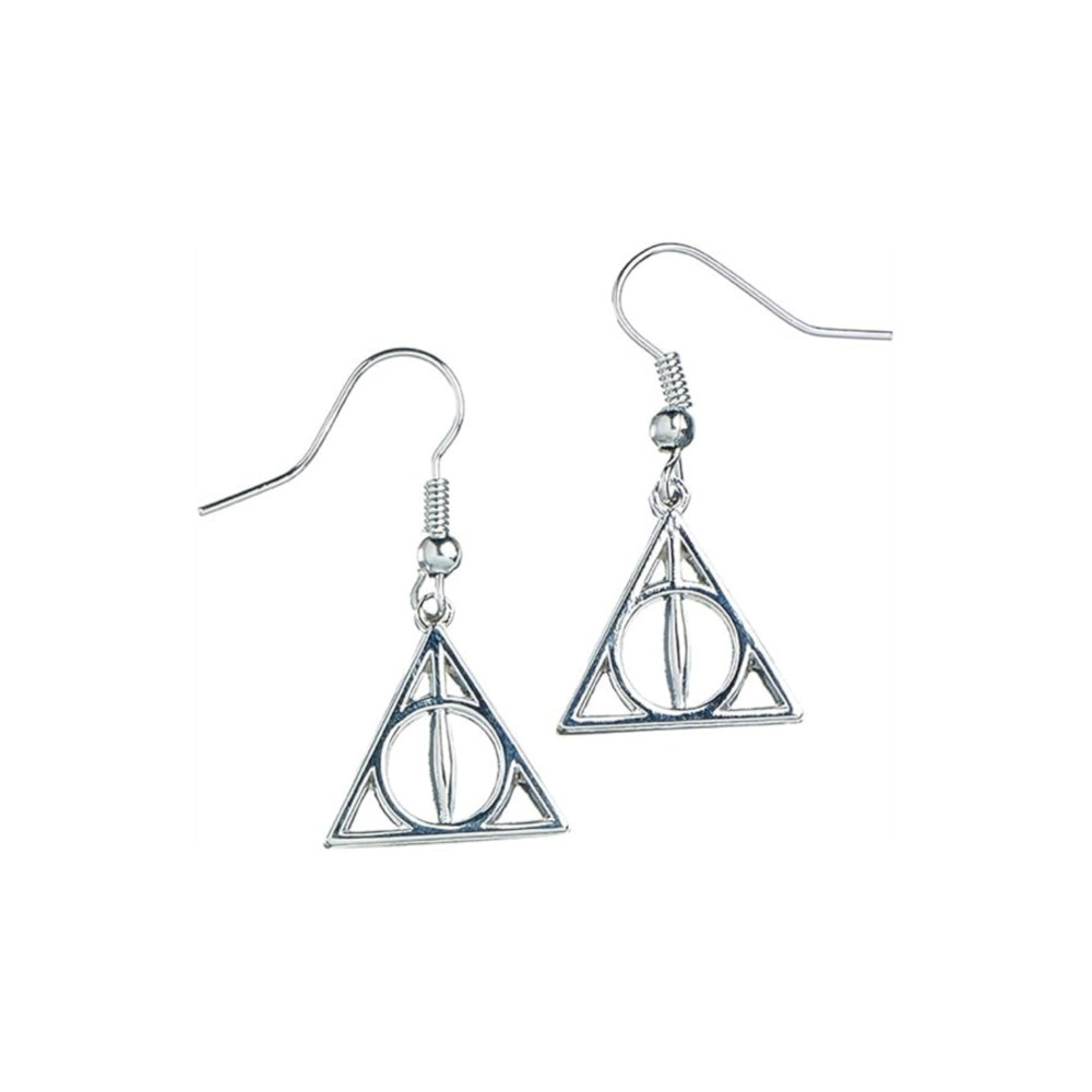 Produktbild för Harry Potter Deathly Hallows Drop Earrings