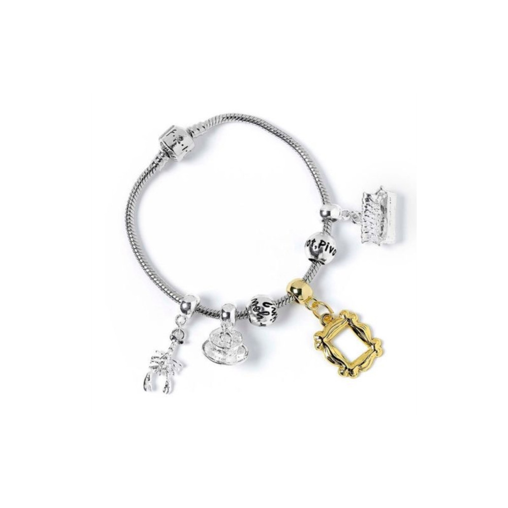 Produktbild för FRIENDS TV Show Charm Bracelet with four charms