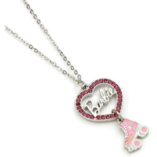 THE CARAT SHOP Barbie Crystal Heart and Roller Skate Necklace