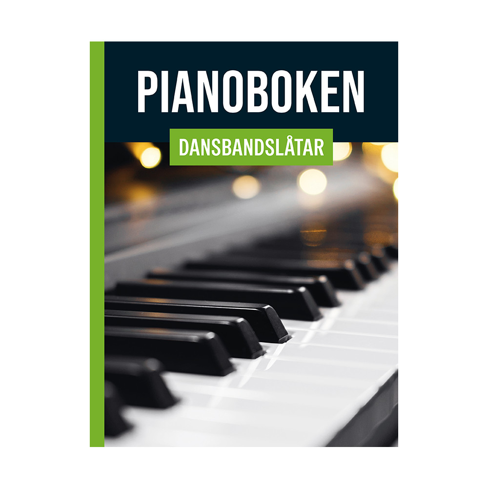 Produktbild för Pianoboken : dansbandslåtar (inbunden)