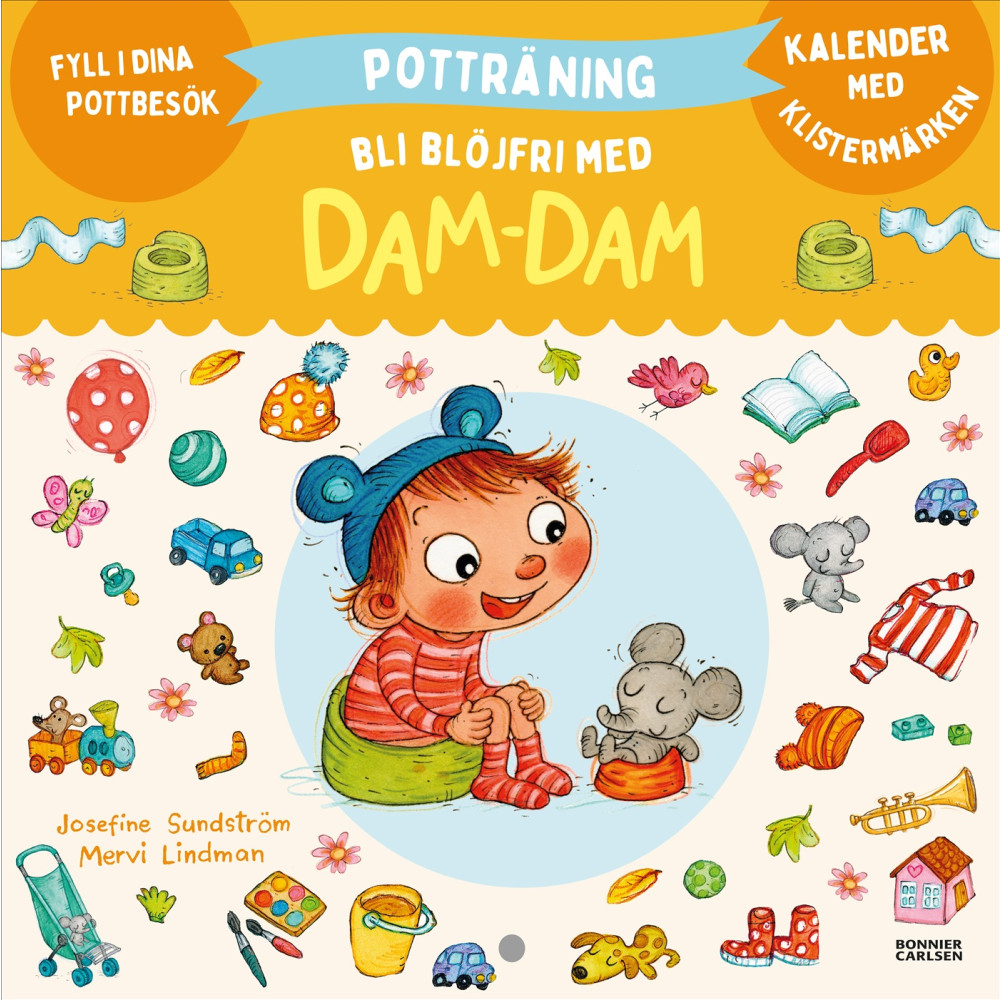 Produktbild för Potträning. Bli blöjfri med Dam-Dam (häftad)