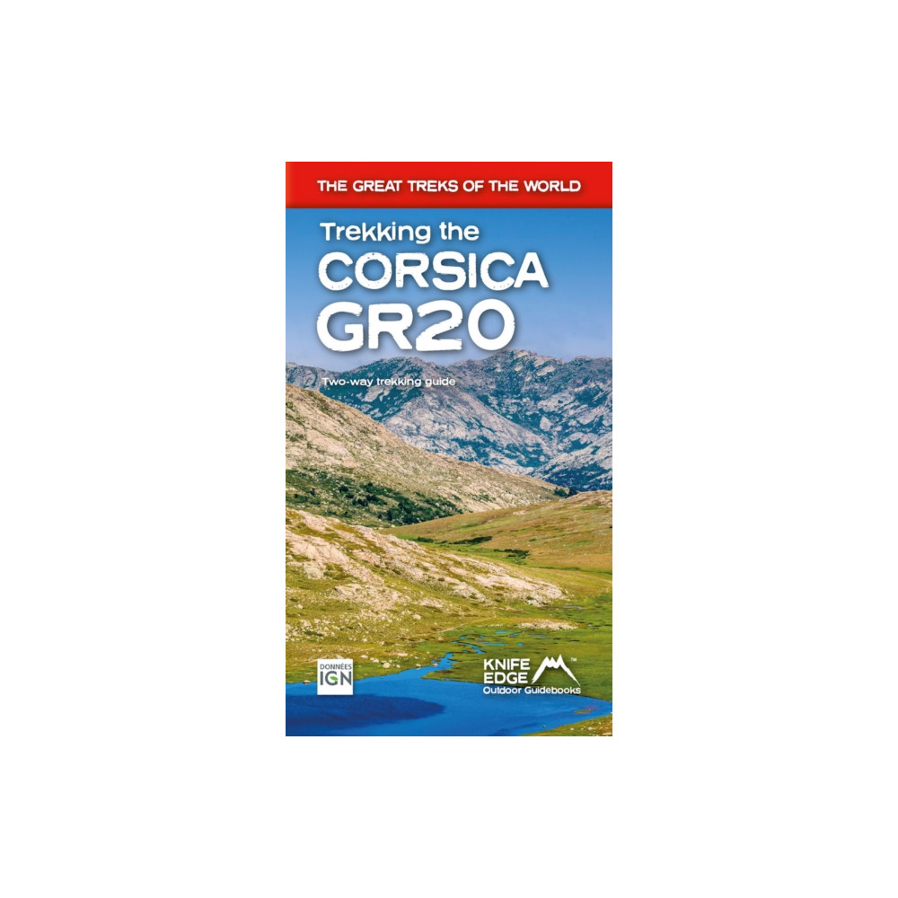 Produktbild för Trekking the Corsica GR20 (häftad, eng)