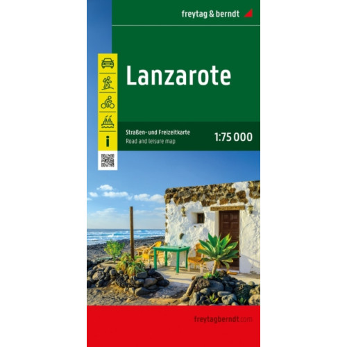 Freytag-Berndt Lanzarote, Road and Leisure Map 1:75.000
