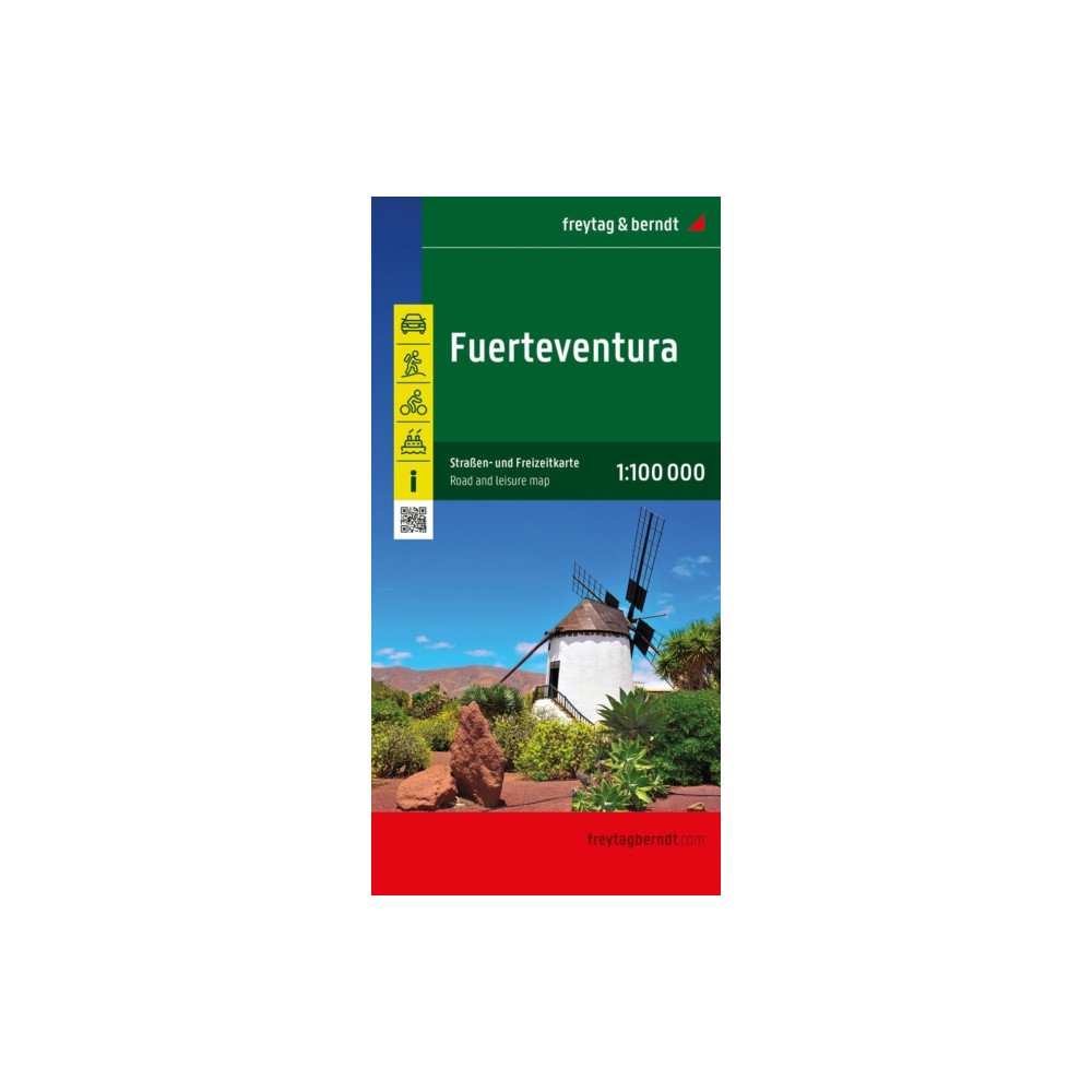 Produktbild för Fuerteventura - Canary Islands, Road Map 1:100.000