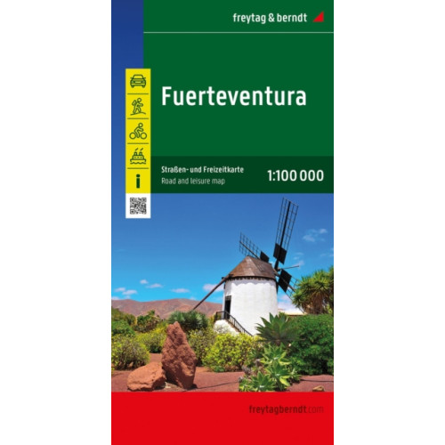 Freytag-Berndt Fuerteventura - Canary Islands, Road Map 1:100.000