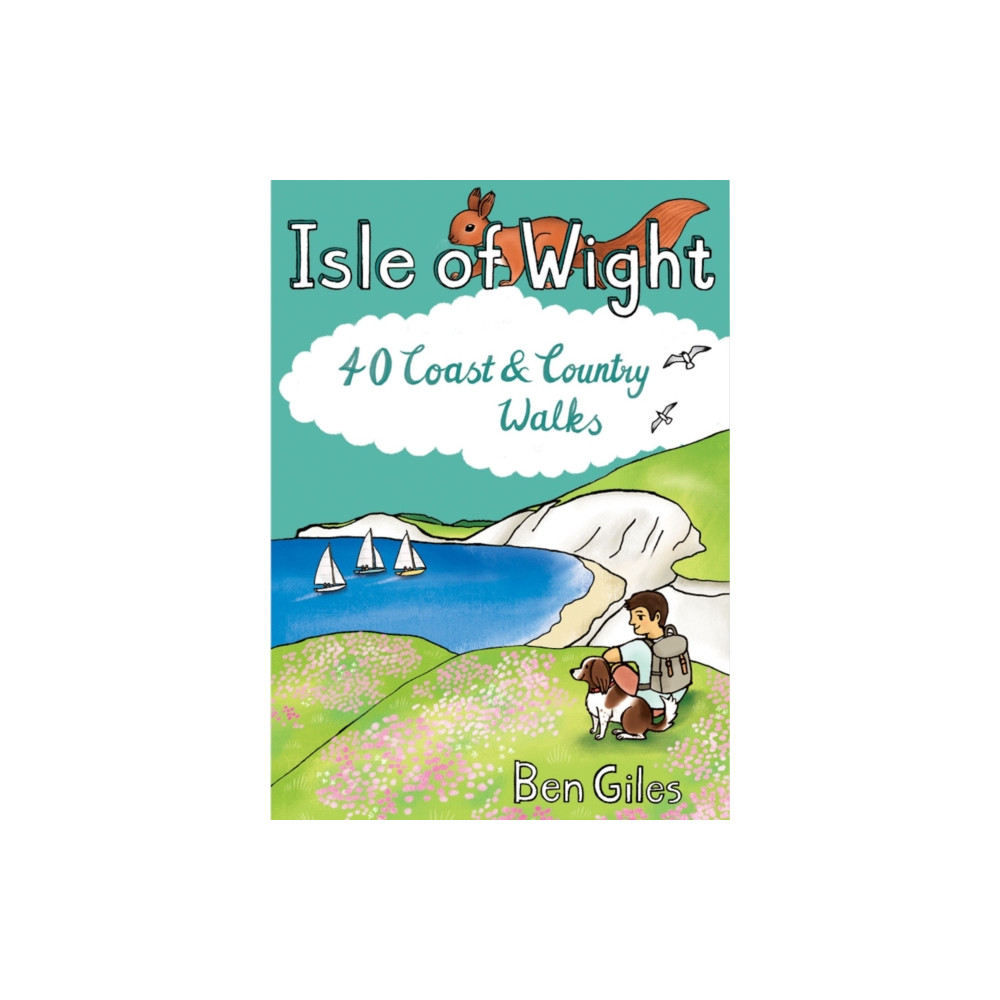 Produktbild för Isle of Wight 40 Coast and Country Walks (häftad, eng)