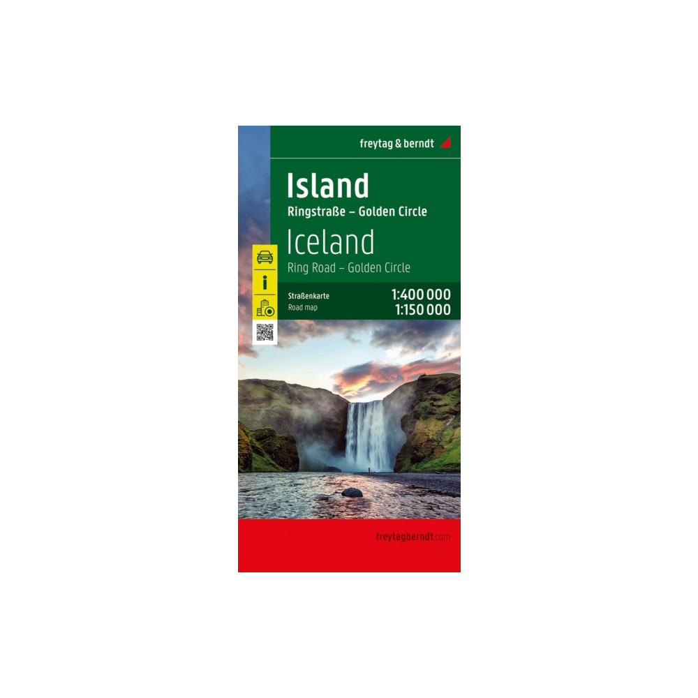 Produktbild för Iceland Road Map 1:400 000