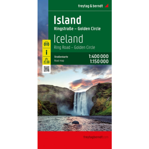 Freytag-Berndt Iceland Road Map 1:400 000