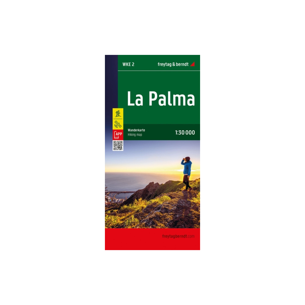 Produktbild för La Palma Hiking Map 1:30,000 scale