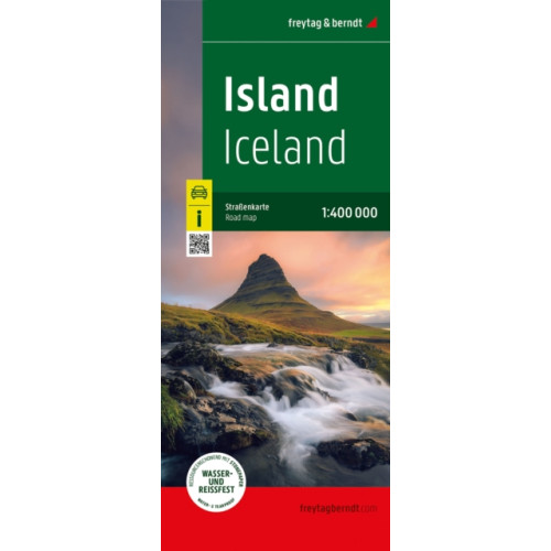 Freytag-Berndt Iceland Road Map 1:400 000