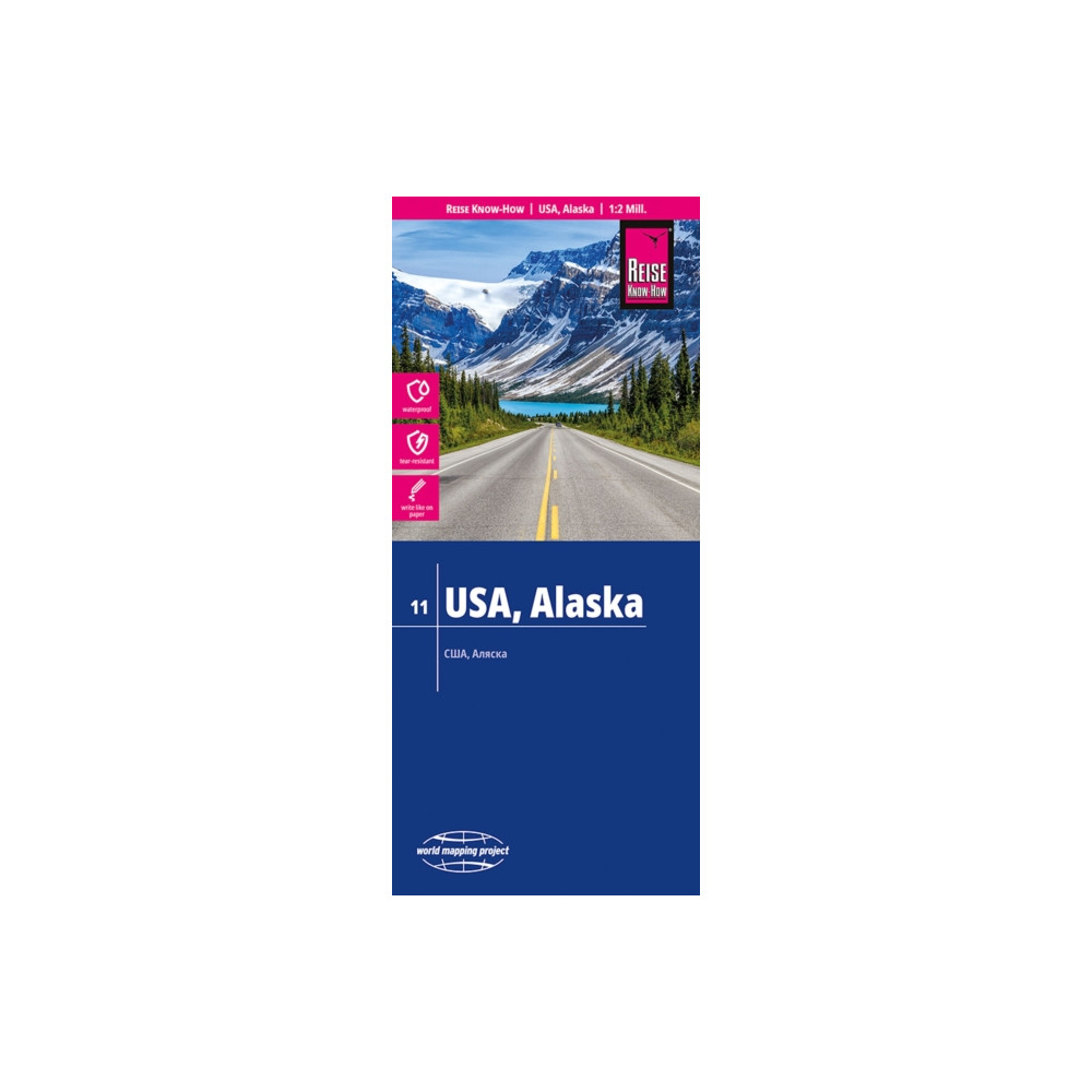 Produktbild för USA 11, Alaska (1:2.000.000)
