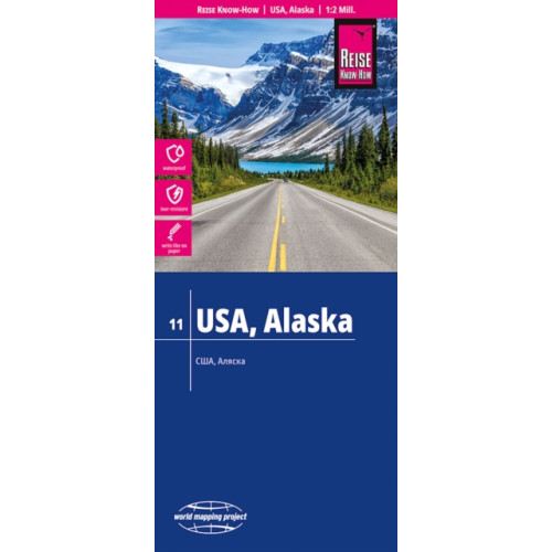 Reise Know-How Verlag Peter Rump GmbH USA 11, Alaska (1:2.000.000)
