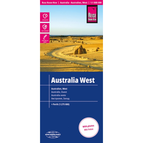 Reise Know-How Verlag Peter Rump GmbH Australia, West (1:1.800.000)
