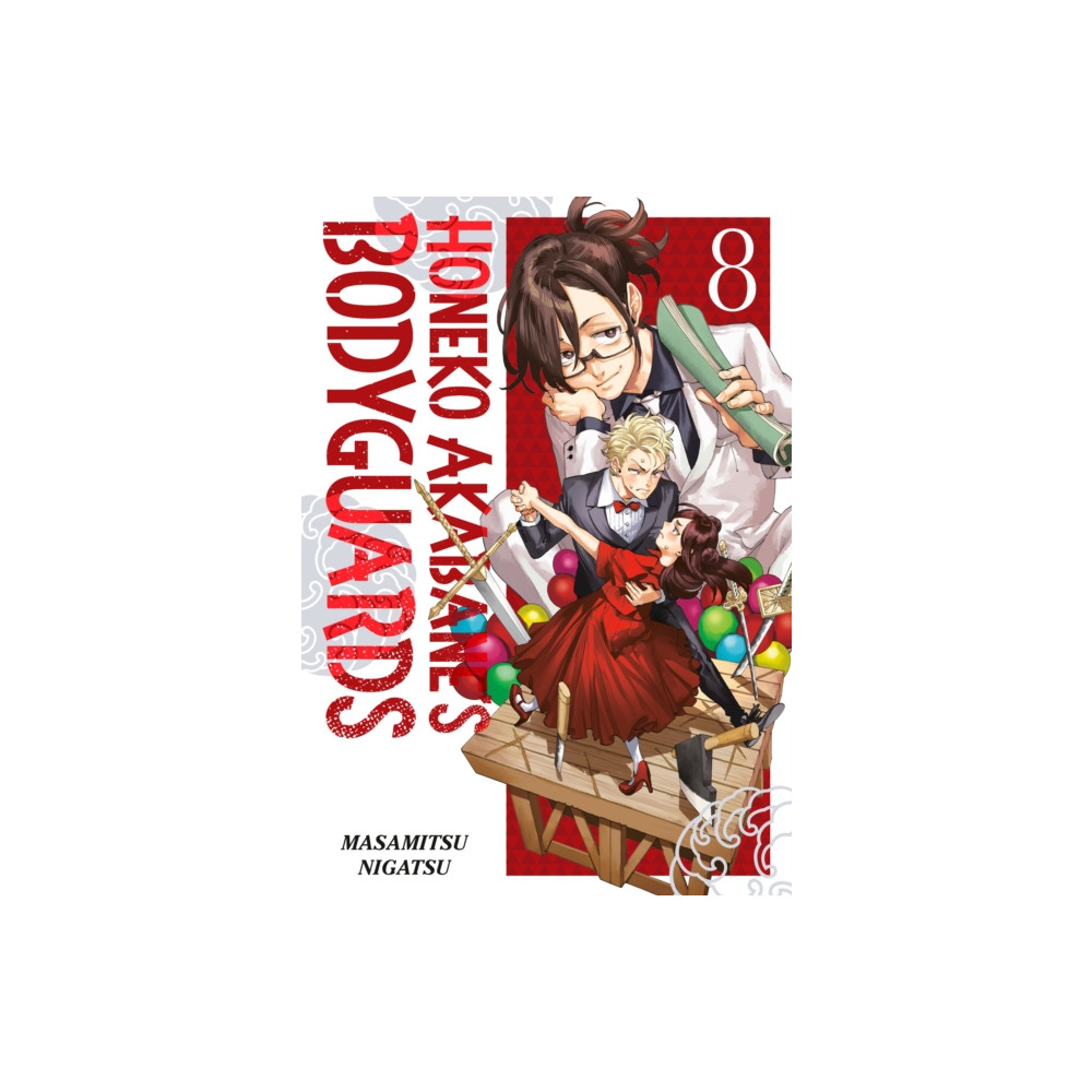 Produktbild för Honeko Akabane's Bodyguards 8 (häftad, eng)