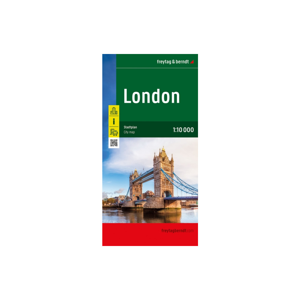 Produktbild för London, City Map 1:10.000