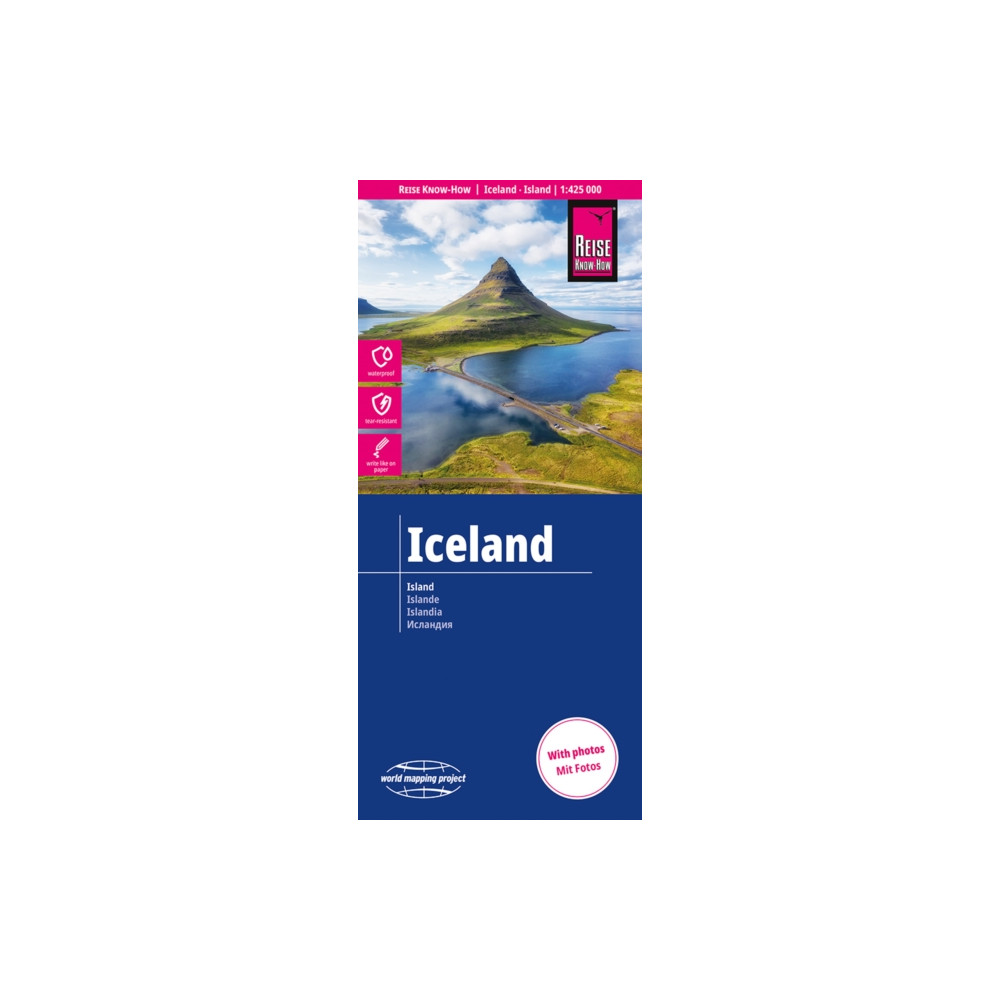Produktbild för Iceland (1:425.000)