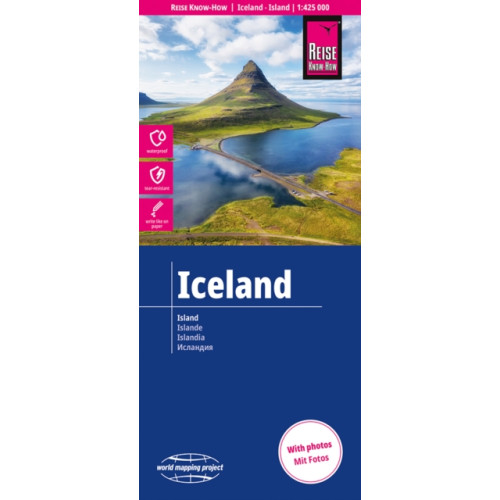 Reise Know-How Verlag Peter Rump GmbH Iceland (1:425.000)