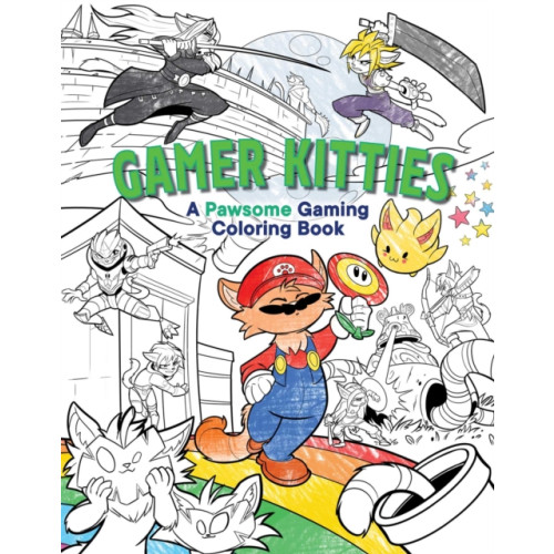 Insight Editions Gamer Kitties Coloring (häftad, eng)
