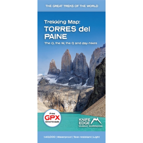 Knife Edge Outdoor Limited Torres del Paine: Trekking Map: