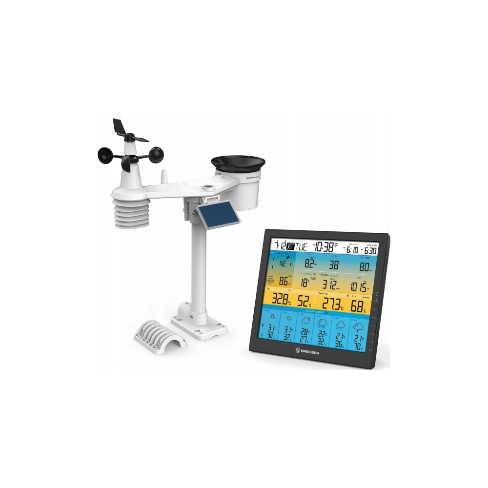 Produktbild för Bresser Optics 7003220, Svart, höjdmätare, Anemometer (vindh...