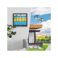 Produktbild för Bresser Optics 7003220, Svart, höjdmätare, Anemometer (vindh...