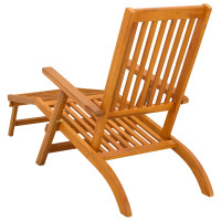 Produktbild för Reclining och Fällbar Solstol 2 pcs 55 x 146 x 91 cm