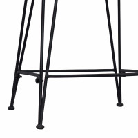 Produktbild för Barpall 2 pcs Naturlig 44 x 45 x 76 cm Rattan och Stål