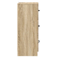 Produktbild för Lådans skåp Sonoma-ek 33 x 34,5 x 87 cm Konstruerat trä